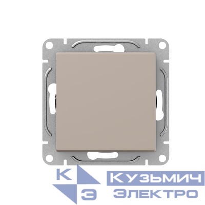 Выключатель кнопочный 1-кл. СП Эпика механизм крем. EKF UP1-SWI-13