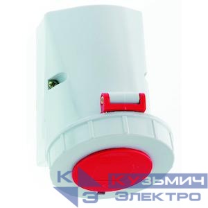 Розетка настенная 16А 5п 3P+N+PE 6ч 400В IP67 Bals 1143