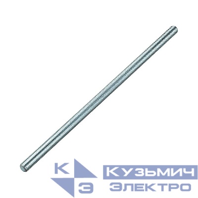 Шпилька резьбовая М10 L1000 накл. цинк. Zitar 100769