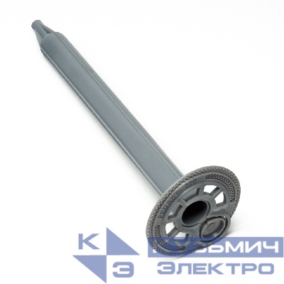 Тарельчатый дюбель гриб 200 мм с крышкой для газоблока для порох пистолета IN200-90 (50 шт/уп) FEDAST