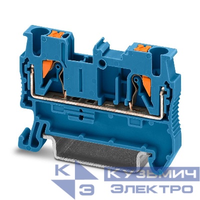 Клемма проходная КНБ 2.5-2-С СТЭЗ 14000011