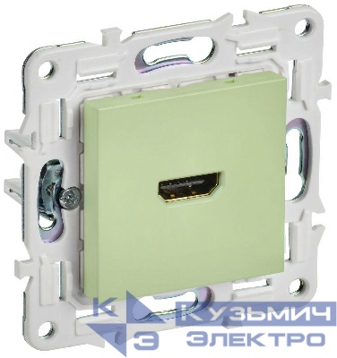 Розетка HDMI SKANDY SK-H01G мятный IEK SK-H10-K06