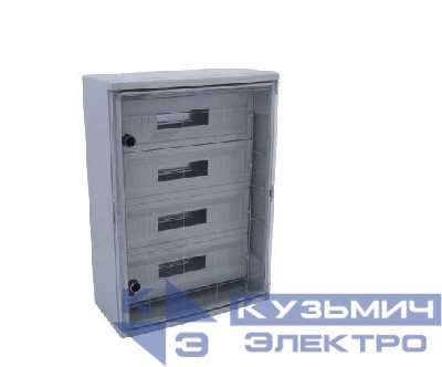 Корпус щита распределительного 600х800х260мм Din-рейки 100M (4х25) навесной пластик Cetinkaya Pano CP5119