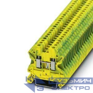 Клемма защитного провода UT 2.5-PE Phoenix Contact 3044092