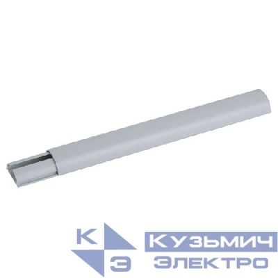 Кабель-канал 30х13 L2000 напольный полукруглый сер. KK-30-13-F Эра Б0056078