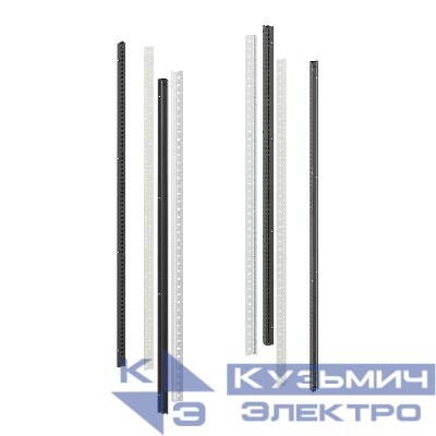 Комплект вертикальных стоек для 48U IT-CQE RAL9005 DKC RBITKMN48