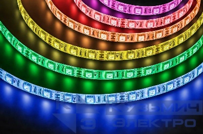 Лента светодиодная 71 429 NLS-5050RGB60-14.4 IP65 12B R5 14.4Вт/м (уп.5м) Navigator 71429