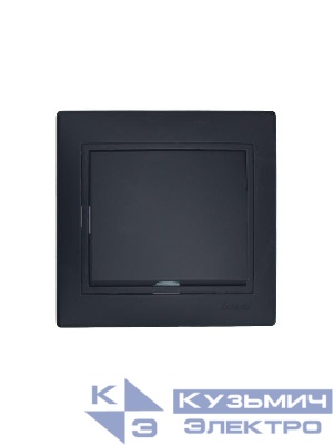 Вывод кабеля СП MIRA IP20 черн. LEZARD 701-4242-197