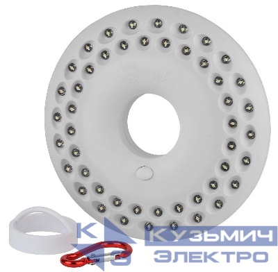 Фонарь KB-601 кемпинговый "НЛО-48" (48хLED 3хAA кор.) (24/72/720) ЭРА Б0029178