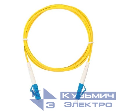 Патч-корд NMF-PC1S2C2-LCU-LCU-002 волоконно-оптический соед. одномод. 9/125мкм стандарта OS2 LC/UPC-LC/UPC одинарн. LSZH нг(В)-HFLTx 2мм желт. 2м NIKOMAX NMF-PC1S2C2-LCU-LCU-002