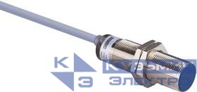 Датчик индуктивный (NPN-НО) кабель 2мх3 (расс. сраб. 5мм 800Гц) скрытый мотаж 10-30В DC IP67 EMAS SIM18FM1NC2