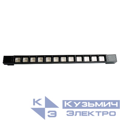 Светильник светодиодный трековый AL230 LensFold 30Вт 4000К 2700лм 60град. на шинопровод черн. FERON 51862