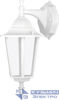 Светильник 4102 (НБУ 60Вт) 60Вт E27 IP43 улично-садовый бел. Camelion 4473