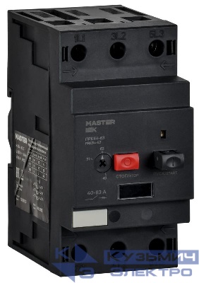 Пускатель ПРК64-63 In=64A Ir=40-63A Ue 660В KARAT IEK DMS22-63