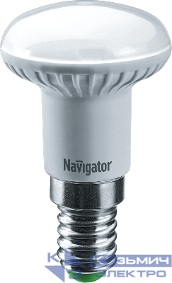 Лампа светодиодная 94 261 NLL-R39-2.5-230-2.7K-E14 2.5Вт 2700К тепл. бел. E14 175лм 176-264В Navigator 94261