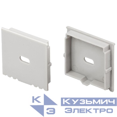 Заглушка ARH-POWER-W35 с отверстием пластик Arlight 016128