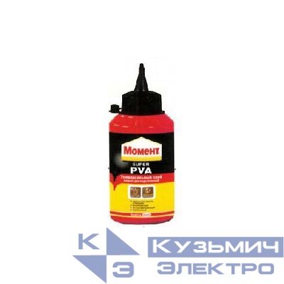 Клей "Момент Столяр Super PVA" 250г Момент Б0003631