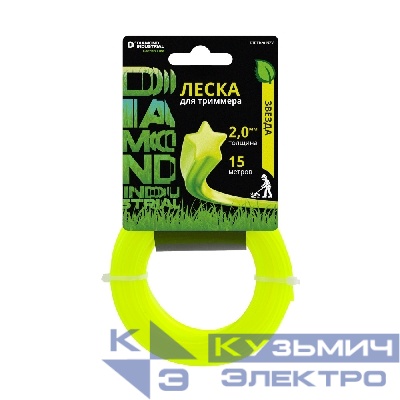 Diamond Industrial Леска для триммеров 2,0 мм 15 м звезда Diamond Industrial