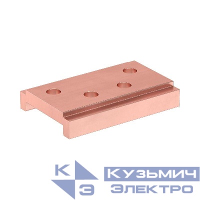 Струбцина 100мм 3 шины на фазу DKC R5BBCC3100