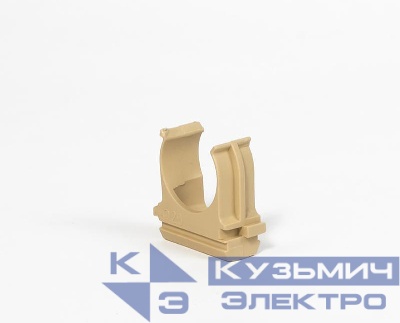 Держатель для труб (клипса) d20мм свет. дерево Урал Пак АТ-80120-010