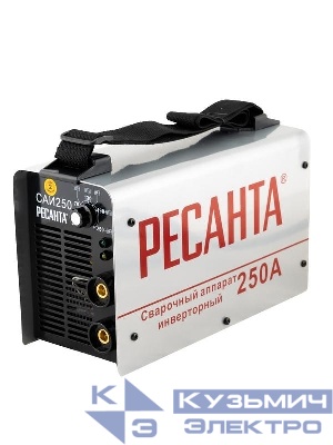 Аппарат сварочный инверторный САИ-250 250А d6 140-240В IP21 горячий старт Ресанта 65/6