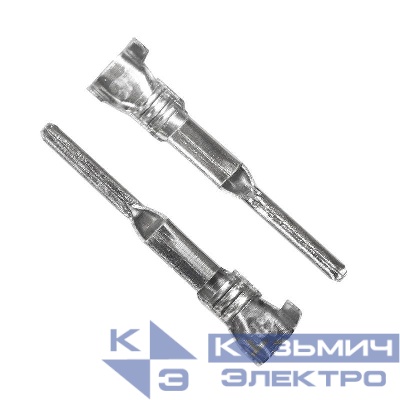 Клемма плоская штекер - 1.5мм 0.5-1кв.мм (РП-п 1.0-(1.5)) (уп.100шт) Rexant 08-0955