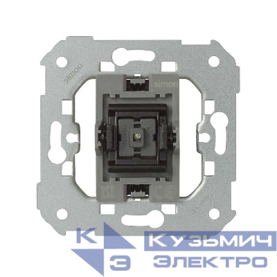 Механизм кнопки с подсветкой экспресс монтаж 10А 250В Simon82/82Nature/88 7700160-039