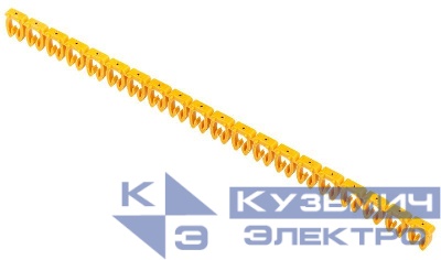 Маркер открытого типа KE 4-6кв.мм символ "." (уп.200шт) IEK UMK-KE3-14