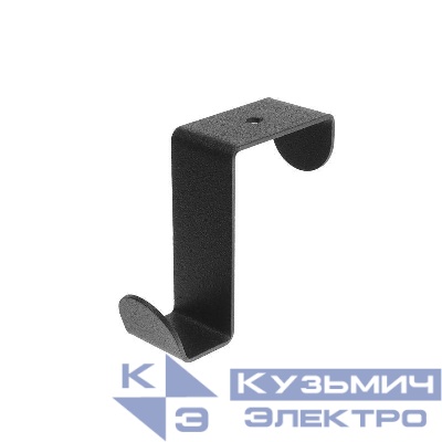 Держатель для хранения одежды в стиле лофт крепление на дверь 3 штуки черн. Rexant 38-0711