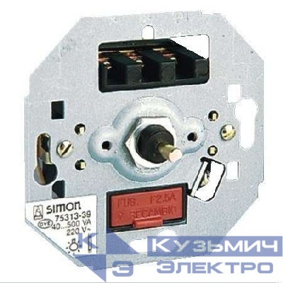 Механизм светорегулятора поворотного СП Simon82 40-300Вт Simon 75311-39