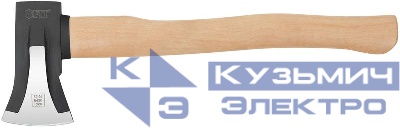 Топор-колун "ушастый" кованый 1000г деревянная ручка FIT 46152