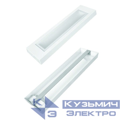 Светильник светодиодный NL Nova30-N-O 15Вт 5000К IP20 2019лм 230В накладной опал. рассеив. бел. ЛАДзавод NLNova30NO