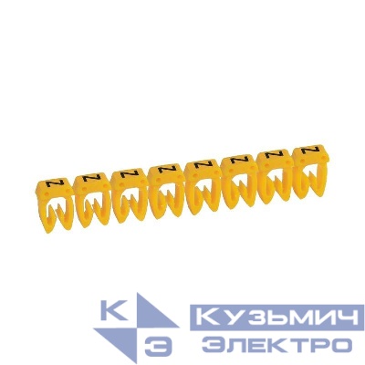 Маркер каб. 4.0-6.0кв.мм CAB3 "Z" (уп.300шт) Leg 038385