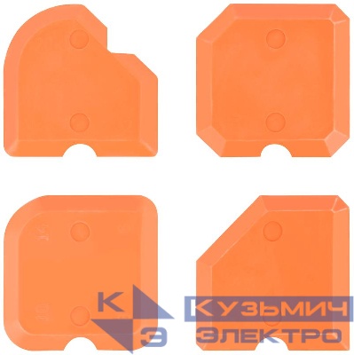 Набор шпателей эластичных для формирования швов (4 предмета) КУРС 06894