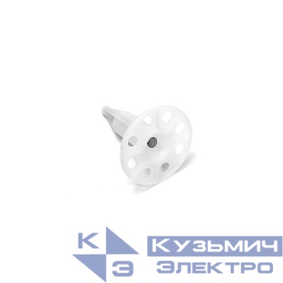 Тарельчатый дюбель гриб с гвоздем для монтажных пистолетов IN60 (200 шт/уп) FEDAST