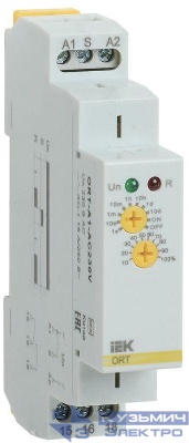Реле задержки включения ORT 1 контакт 230В AC IEK ORT-A1-AC230V