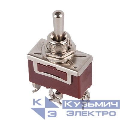 Тумблер 250В 15А (3с) (ON)-OFF-(ON) 1п (KN-123) Rexant 36-4152