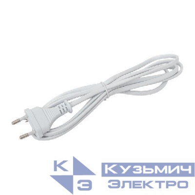 Шнур с опрессованной вилкой 2м 2х0.75кв.мм EKF ASC-252