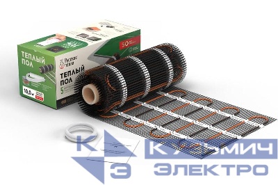 Комплект "Теплый пол" (мат) РТ-1600-10.00 Русское Тепло 2285219