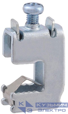 Зажим шинный (терминал) ЗШИ 1.5-16кв.мм для шины 10мм IEK YNT10-10-25-016