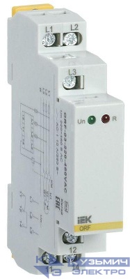 Реле фаз ORF 03 3ф 220-460В AC IEK ORF-03-220-460VAC