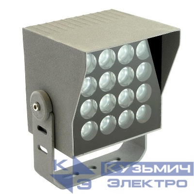 Прожектор светодиодный LL-897 25Вт 2700К IP66 AC 220-240В 115х115х190мм квадрат FERON 51702