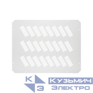 Заглушка проема вентиляторного блока перфорир. сер. NIKOMAX TLK-BLNK-FAN-P-GY