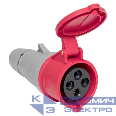 Розетка переносная 224 3P+PE 32А 380В IP44 PROxima EKF ps-224-32-380-PRO