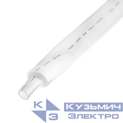 Трубка термоусадочная ТУТ нг 25.0/12.5 бел. 1м Rexant 22-5001