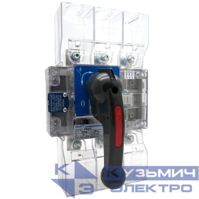 Выключатель-разъединитель 3п 630А стандарт. рукоятка управ. NH40-630/3 CHINT 393267
