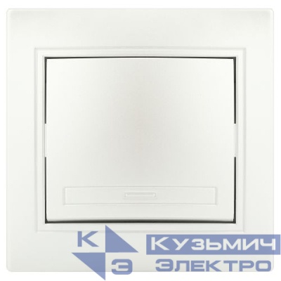 Переключатель промежуточный 1-кл. СП Plano 1-108-06 10А IP20 250В перламутр Intro Б0053825