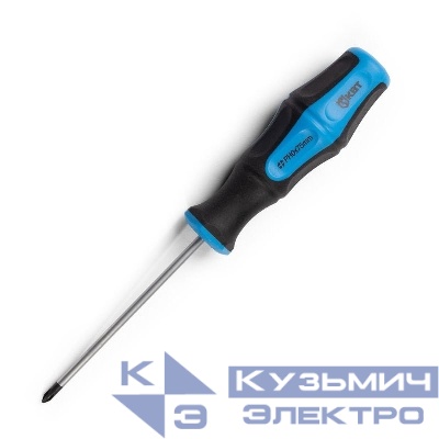 Отвертка "Мастер" PH0х75 КВТ 77400