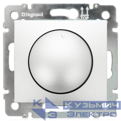 Светорегулятор поворотный СП Valena 400Вт алюм. (DIY-упак.) IEK 694348