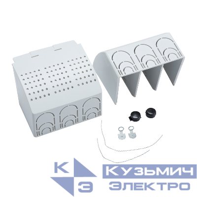 Крышка клеммная OptiMat E100 УХЛ3 (уп.2шт) КЭАЗ 100022